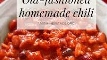 Amish Chili Soup Recipe Amish Chili Soup Recipe