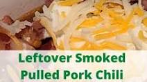 Leftover Smoked Pulled Pork Chili Recipe Leftover Smoked Pulled Pork Chili Recipe