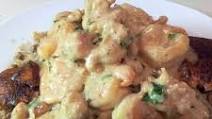 Cajun Blackened Salmon Seafood Cream sauce Cajun Blackened Salmon Seafood Cream sauce