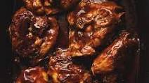 Crock pot BBQ Chicken Thighs Crock pot BBQ Chicken Thighs
