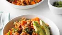 One-Dish Ground Turkey Sweet Potato Skillet One-Dish Ground Turkey Sweet Potato Skillet