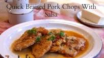 Quick Braised Pork Chops With Salsa Quick Braised Pork Chops With Salsa