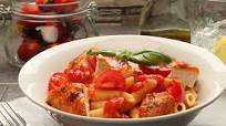 Penne Arrabbiata with Peri Peri Chicken Chargrills Penne Arrabbiata with Peri Peri Chicken Chargrills