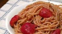 Berry Tempting: Spaghetti With Strawberries Berry Tempting: Spaghetti With Strawberries