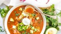 Keto Instant Pot Chicken Enchilada Soup Keto Instant Pot Chicken Enchilada Soup