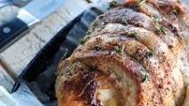 Pork Loin Roast with Butternut Fontina Stuffing Pork Loin Roast with Butternut Fontina Stuffing