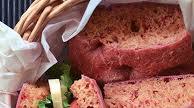 Beetroot focaccia Beetroot focaccia