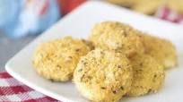 Air-Fryer Crispy Cheese Bites Air-Fryer Crispy Cheese Bites