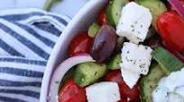 Greek Tomato Cucumber Salad Greek Tomato Cucumber Salad