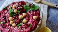 Silky Roasted Beet Hummus Silky Roasted Beet Hummus