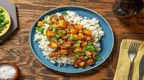 Beef Keema on Ginger Basmati Rice Beef Keema on Ginger Basmati Rice