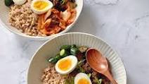 Ground Beef Bulgogi Farro Bowl Ground Beef Bulgogi Farro Bowl