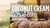 Coconut Cream Pound Cake Coconut Cream Pound Cake