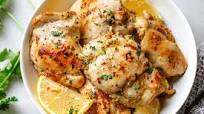 Garlic Lemon Chicken Thighs Garlic Lemon Chicken Thighs