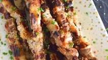 Grilled Pork Belly Skewers Grilled Pork Belly Skewers