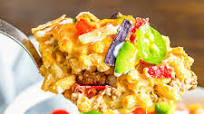 Loaded Taco Mac and Cheese Casserole + Video Loaded Taco Mac and Cheese Casserole + Video