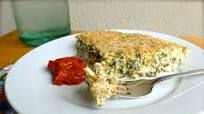 Spinach and Feta Crustless Quiche Spinach and Feta Crustless Quiche