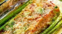 Salmon and Asparagus in Foil Salmon and Asparagus in Foil
