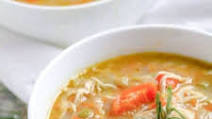 Keto Chicken Pot Pie Soup {Paleo & Whole30} Keto Chicken Pot Pie Soup {Paleo & Whole30}