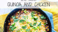 one skillet quinoa and chicken dinner one skillet quinoa and chicken dinner