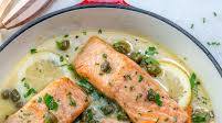 Simple Salmon Piccata Simple Salmon Piccata