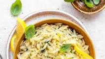 Lemon Herbed Orzo Pasta Lemon Herbed Orzo Pasta
