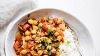 Healthy Moroccan Chickpea Stew Healthy Moroccan Chickpea Stew