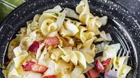 Noodles Cabbage and Bacon - Polish Haluski Recipe Noodles Cabbage and Bacon - Polish Haluski Recipe