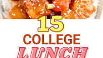 15 Healthy College Lunch Ideas | Back To School Recipes 15 Healthy College Lunch Ideas | Back To School Recipes