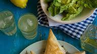 Zesty spinach and feta pies ~ my version of spanakopita Zesty spinach and feta pies ~ my version of spanakopita