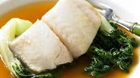 Baked Sablefish with Bok Choy and Miso Broth Baked Sablefish with Bok Choy and Miso Broth