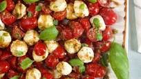 Tomato Mozzarella Caprese Salad Recipe Tomato Mozzarella Caprese Salad Recipe