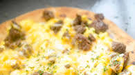 Sausage and Egg Breakfast Pizza Sausage and Egg Breakfast Pizza