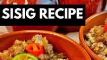 Pork Sisig Recipe Pork Sisig Recipe