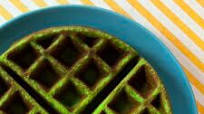 Quick Pandan Waffles {Bánh Kẹp Lá Dứa} Quick Pandan Waffles {Bánh Kẹp Lá Dứa}