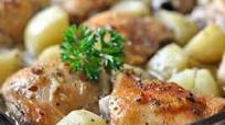 Lemon Chicken and Potatoes in Oven Lemon Chicken and Potatoes in Oven