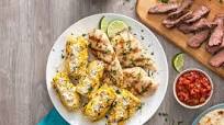 Mojo Grilled Cilantro-Lime Chicken with Mexican Street Corn Mojo Grilled Cilantro-Lime Chicken with Mexican Street Corn