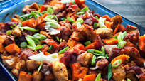 Sweet Potato And Buffalo Chicken Casserole Recipe Sweet Potato And Buffalo Chicken Casserole Recipe