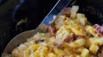 Crockpot Hashbrown Casserole with Smoked Sausage Crockpot Hashbrown Casserole with Smoked Sausage