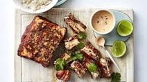 Mexican pork belly with Baja drizzle recipe Mexican pork belly with Baja drizzle recipe