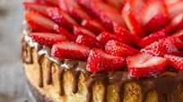 Chocolate Covered Strawberry Cheesecake Chocolate Covered Strawberry Cheesecake