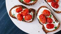 Roasted Tomato and Whipped Feta Bruschetta Roasted Tomato and Whipped Feta Bruschetta