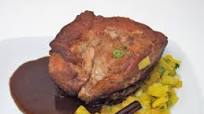 Caribbean Pork Roast with Gingered Pineapple Caribbean Pork Roast with Gingered Pineapple