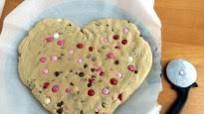 Giant Heart Chocolate Chip Cookie Recipe Giant Heart Chocolate Chip Cookie Recipe