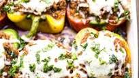 Quinoa Lasagna Stuffed Peppers Quinoa Lasagna Stuffed Peppers