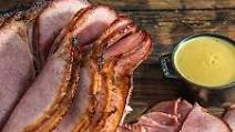 Roasted Fresh Ham with Mustard Sauce Roasted Fresh Ham with Mustard Sauce