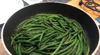 Pan Fried Green Beans Pan Fried Green Beans