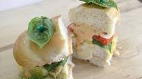 Chicken Caprese Sandwiches with Bold and Zesty Basil Sauce Chicken Caprese Sandwiches with Bold and Zesty Basil Sauce
