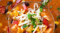 Cheesy Chicken Enchilada Soup Cheesy Chicken Enchilada Soup