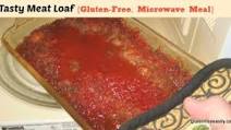 Tasty Meatloaf (Microwave Version; Gluten Free, Dairy Free) Tasty Meatloaf (Microwave Version; Gluten Free, Dairy Free)